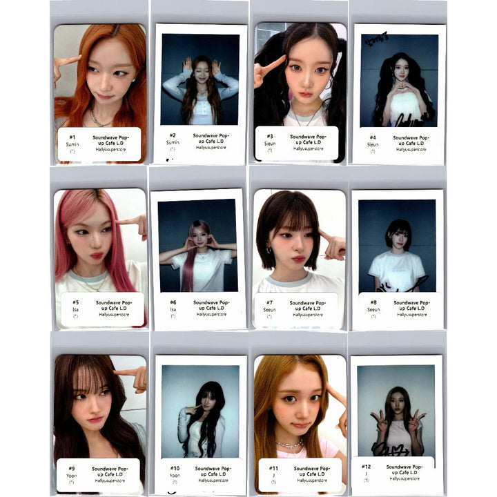 STAYC "2:LOVE" - Soundwave Pop-up Cafe Lucky Draw Photocard , Polaroid type Photocard [26.06.17]