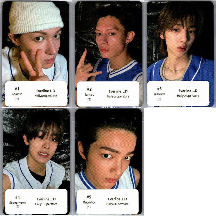 CORTIS The 2nd EP "GREENGREEN" - Everline Lucky Draw Event Photocard R3 [26.07.27]