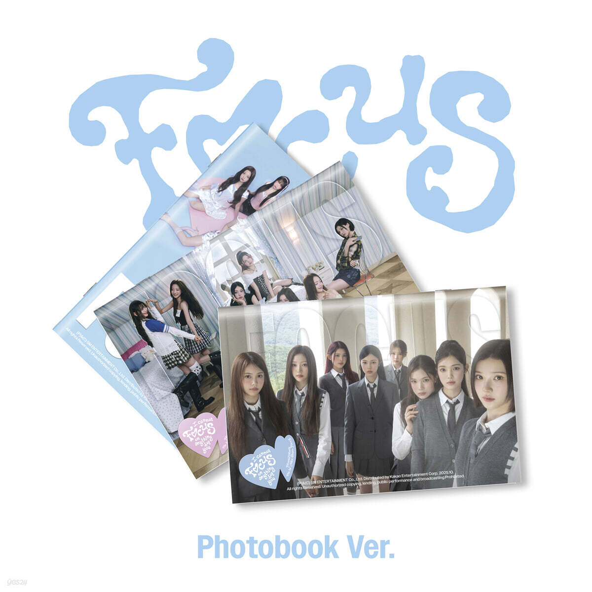 Hearts2Hearts - Mini Album 'FOCUS' [Photobook ver.] (Random / Set)