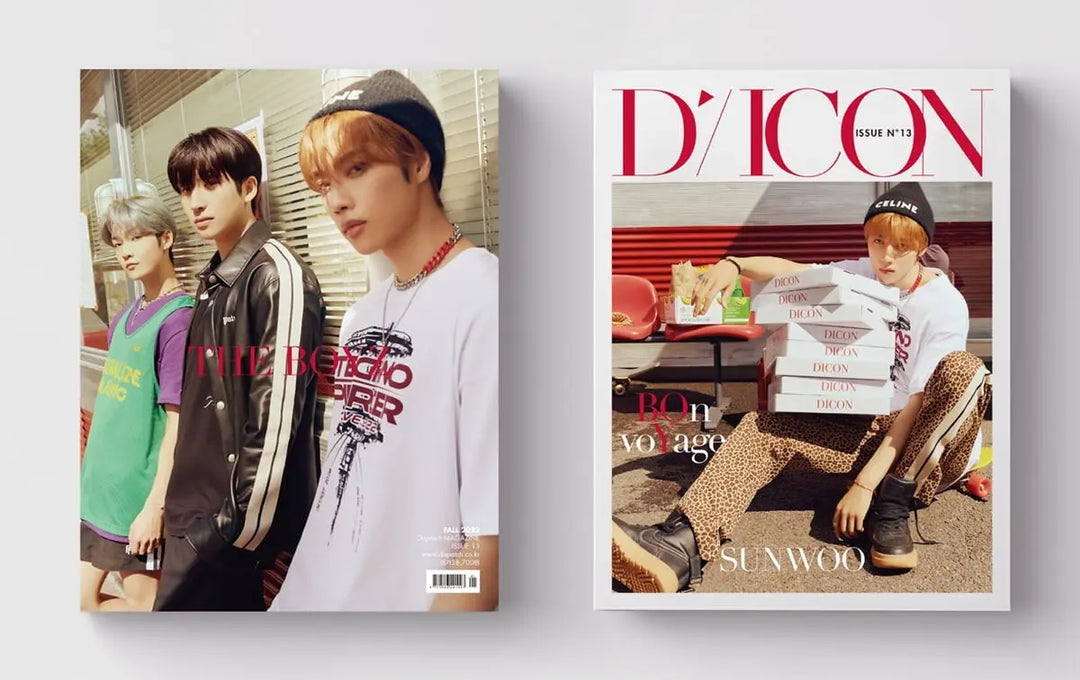 DICON ISSUE N.13 THE BOYZ BOn voYage [ Choose Member, Type ] - HALLYUSUPERSTORE