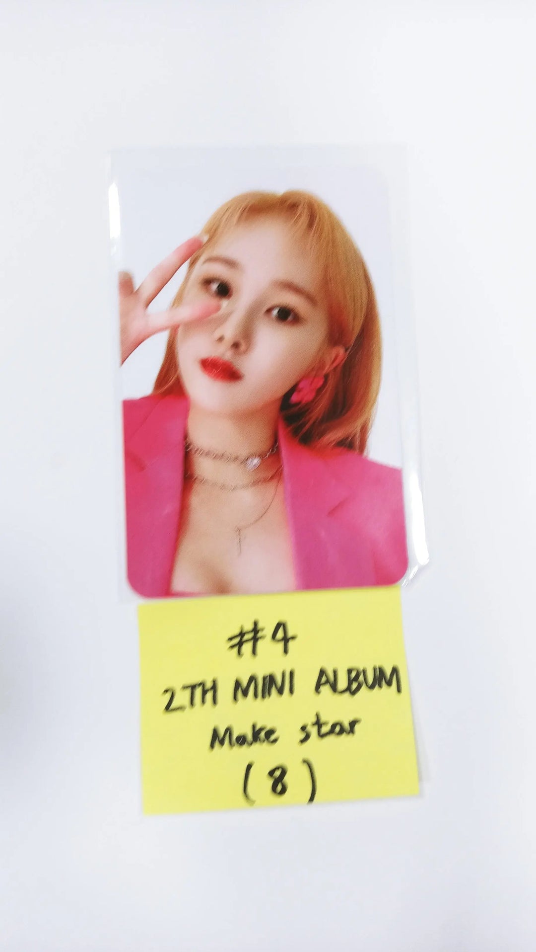 Everglow "77.82X-78.29" - Makestar Event Photocard - HALLYUSUPERSTORE