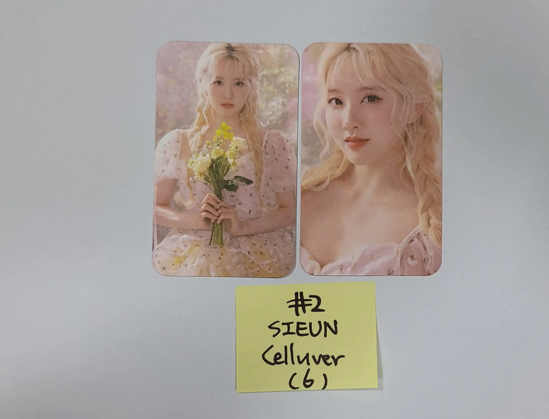 StayC - Celluver 750 Limited Chiffon Flower Photocard Set(2EA) - HALLYUSUPERSTORE