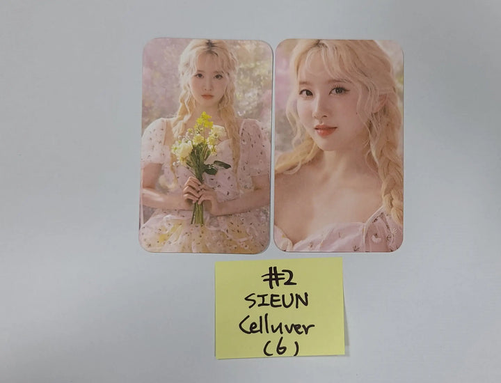 StayC - Celluver 750 Limited Chiffon Flower Photocard Set(2EA) - HALLYUSUPERSTORE