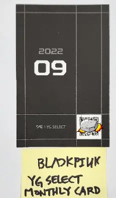 BLACK PINK - YG Select Monthly Photocard [Updated 10/4] - HALLYUSUPERSTORE