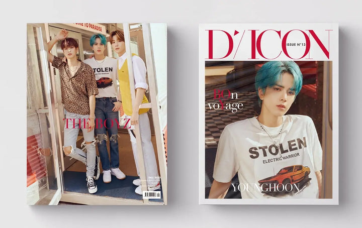 DICON ISSUE N.13 THE BOYZ BOn voYage [ Choose Member, Type ] - HALLYUSUPERSTORE