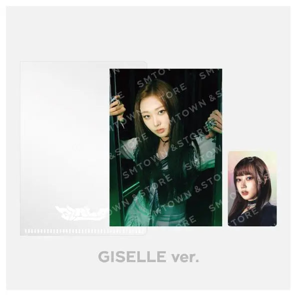 Aespa - POSTCARD + HOLOGRAM PHOTO CARD SET - Girls - HALLYUSUPERSTORE