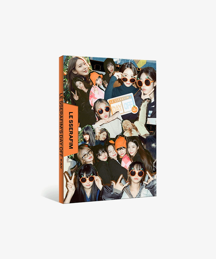 Le Sserafim - Le Sserafim's Day Off in Jeju PhotoBook + Blue Dream Media Benefit - HALLYUSUPERSTORE