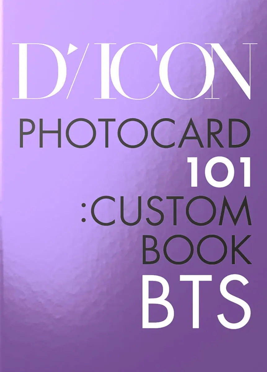 [BACK-ORDER] - BTS : DICON PHOTOCARD 101 Custom Book / BEHIND BTS since 2018 - HALLYUSUPERSTORE