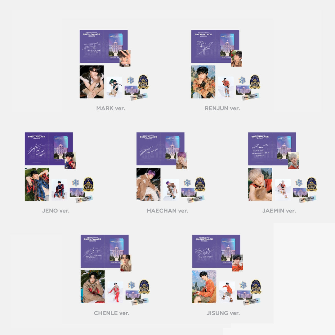 NCT Dream - Special AR Ticket Set, 4 x 6 Photo & Photocard Set ( Choose Member ) - HALLYUSUPERSTORE