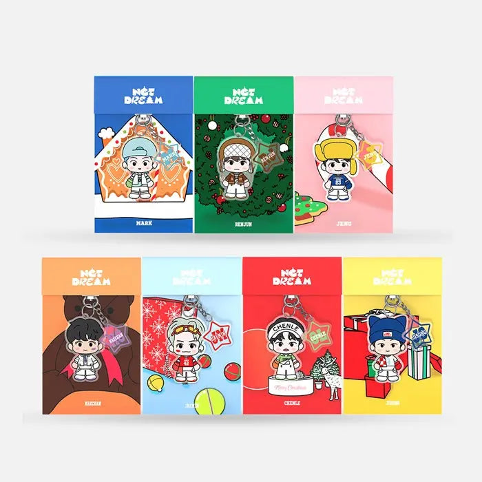NCT Dream - "CANDY" Acrylic Keyring, Lenticular + Acrylic Holder - HALLYUSUPERSTORE