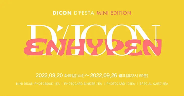 Enhypen DICON D&
