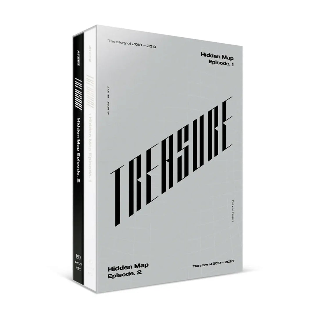 [BACK-ORDER] - ATEEZ TREASURE : Hidden Map Package - HALLYUSUPERSTORE