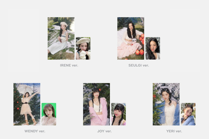 Red Velvet - Special AR Ticket Set, 4 x 6 Photo &amp; Photocard Set ( Choose Member ) - HALLYUSUPERSTORE
