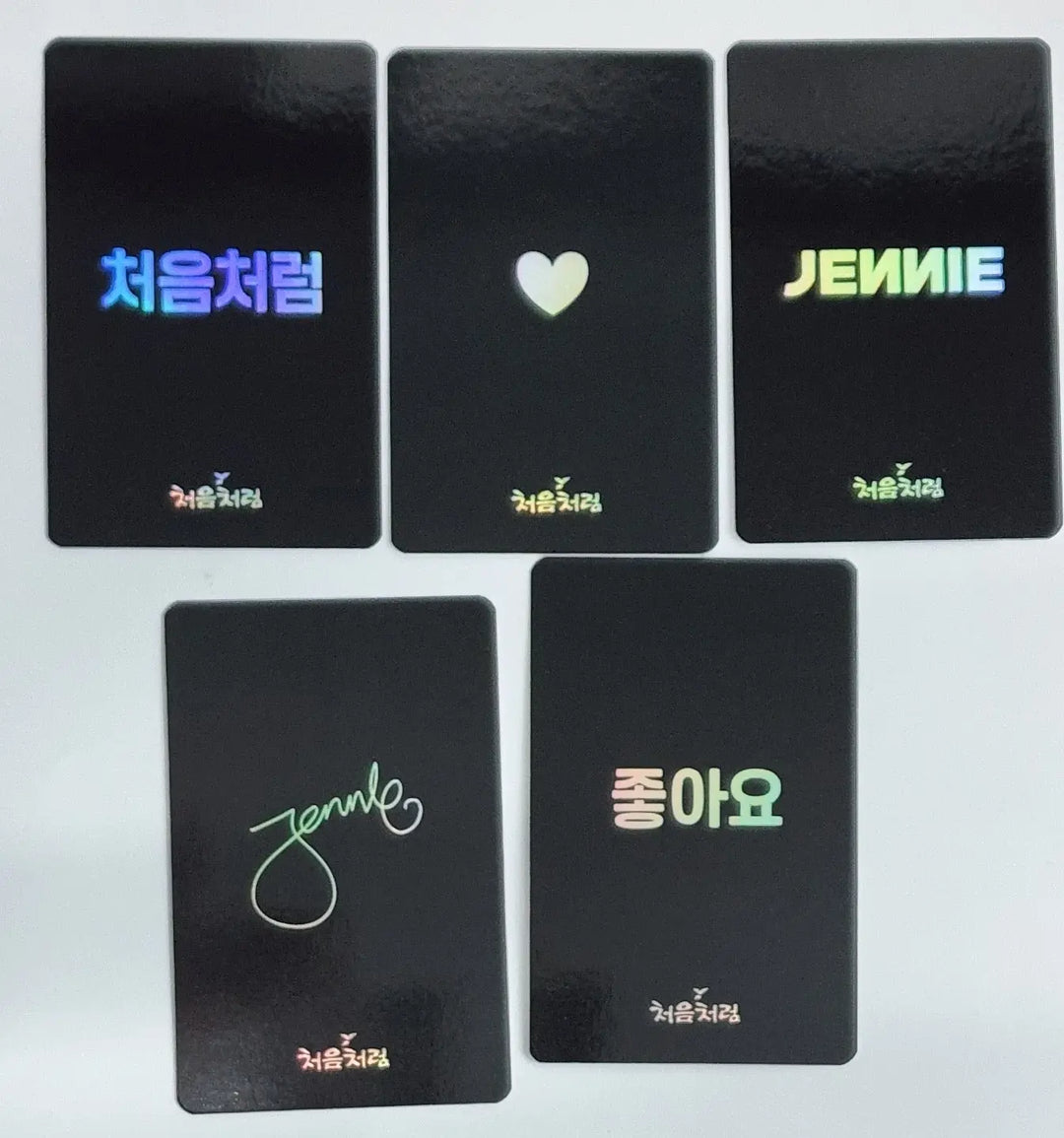 Jennie (of Blackpink) - Chum Churum Promo Event Hologram Photocard - HALLYUSUPERSTORE