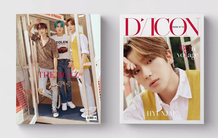 DICON ISSUE N.13 THE BOYZ BOn voYage [ Choose Member, Type ] - HALLYUSUPERSTORE