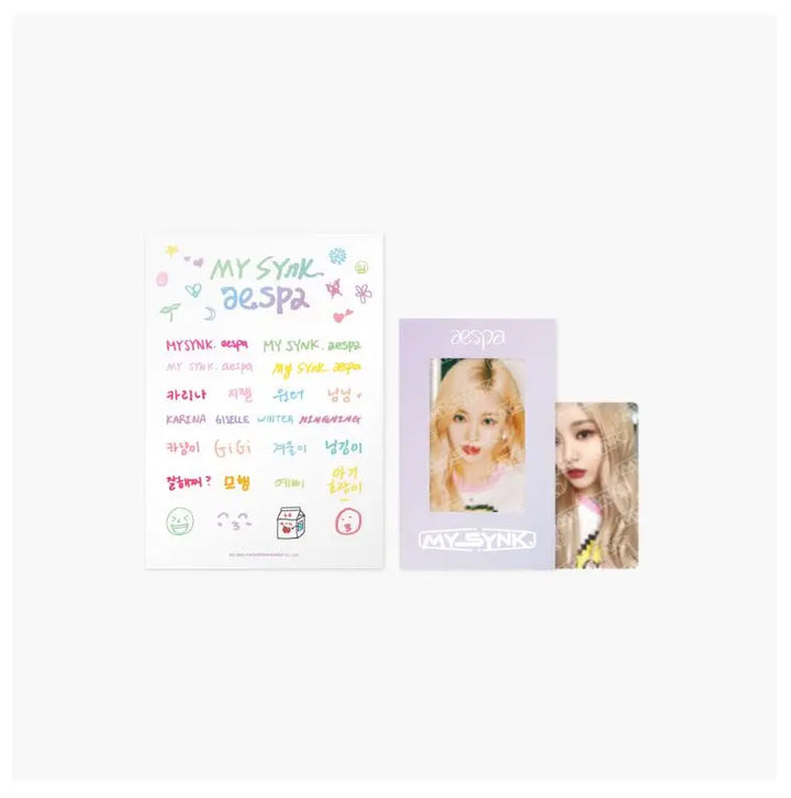 Aespa - Mini Frame + PhotoCard Set - HALLYUSUPERSTORE