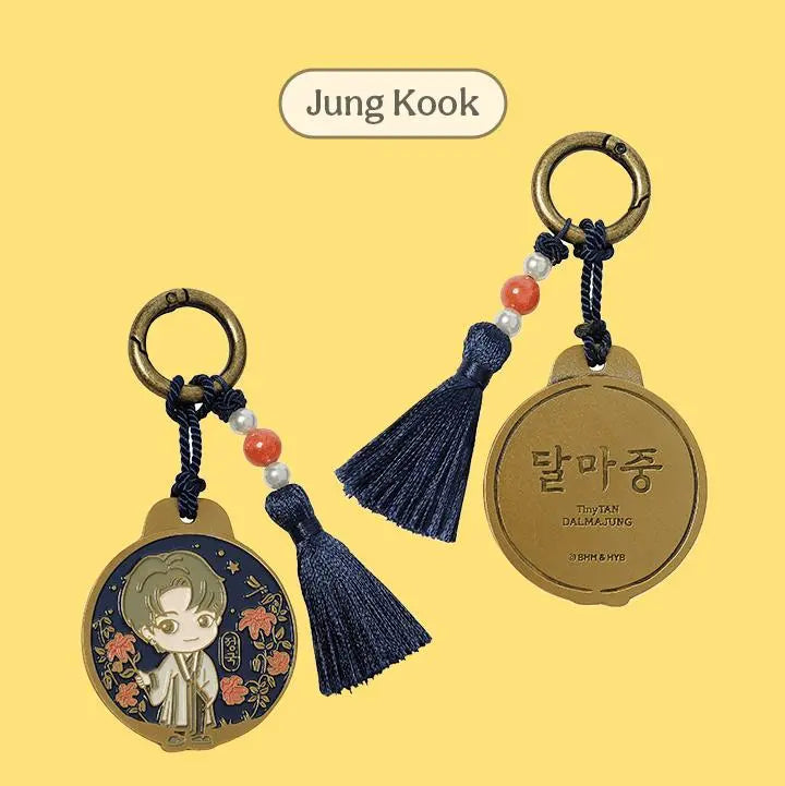 BTS - Tiny "Dalmajung" - KeyRing (Choose Member) - HALLYUSUPERSTORE