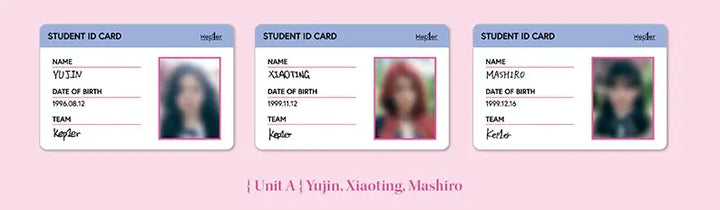 Kep1er - 2022 Dazzling Girls in London - PVC Mini Pouch &amp; ID Card Set - HALLYUSUPERSTORE