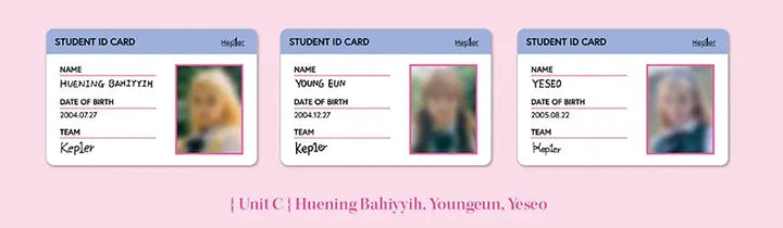 Kep1er - 2022 Dazzling Girls in London - PVC Mini Pouch &amp; ID Card Set - HALLYUSUPERSTORE