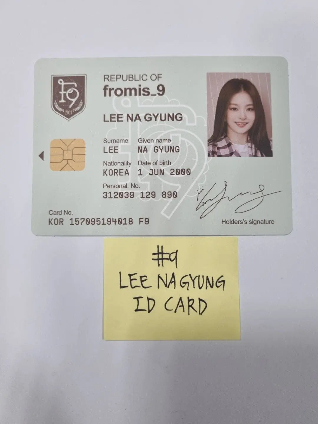 Fromis_9 "9 Way Ticket" - Official Postcard &amp; ID Card (updated 5-26) - HALLYUSUPERSTORE