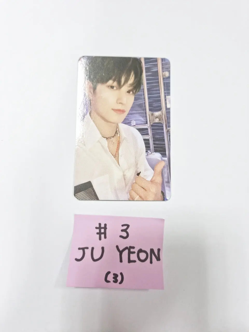 The Boyz "THRILL-ING" 6th Mini-  Official Photocard (Kick Ver.) - HALLYUSUPERSTORE