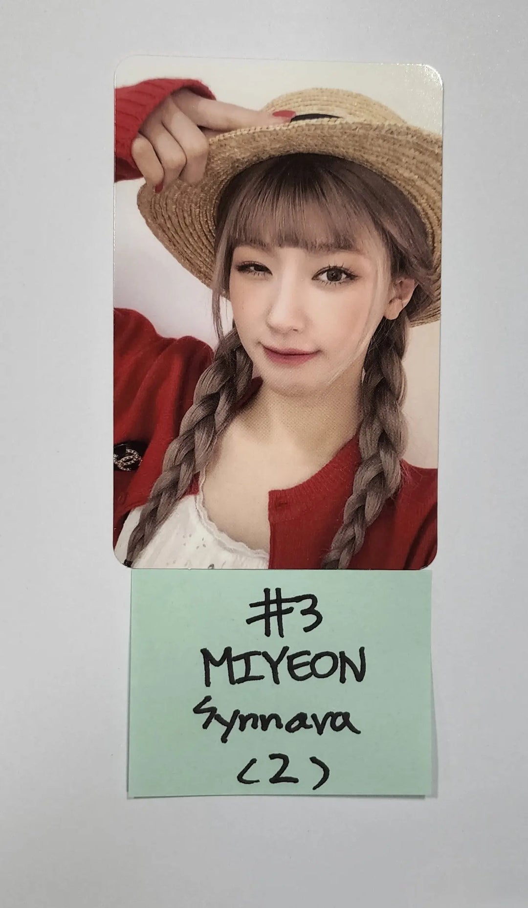 MIYEON [Of (g) I-DLE] "MY" 1st - Synnara Fansign Event Photocard - HALLYUSUPERSTORE