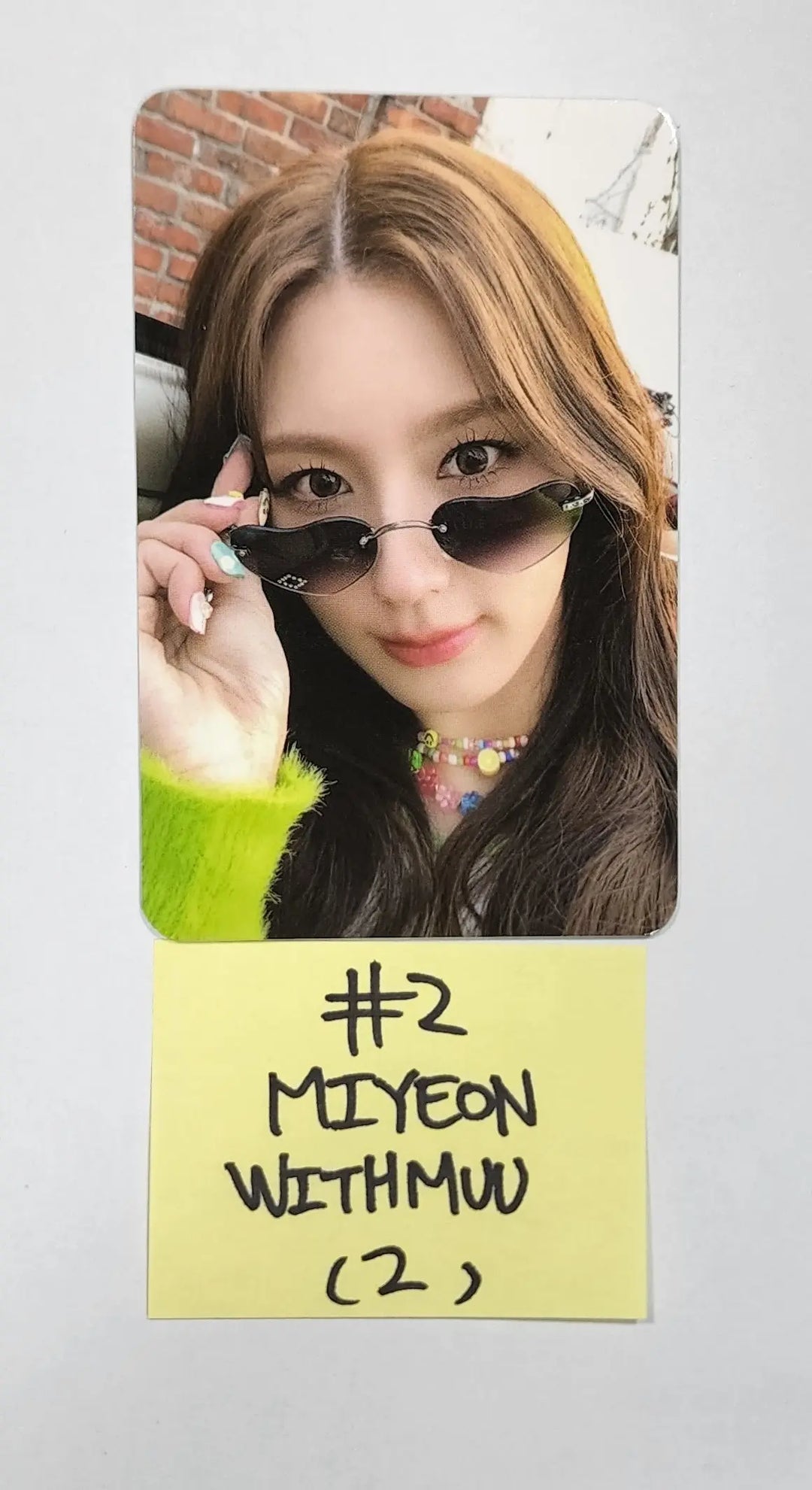 MIYEON [Of (g) I-DLE] "MY" 1st - Withmuu Luckydraw Event Photocard - HALLYUSUPERSTORE