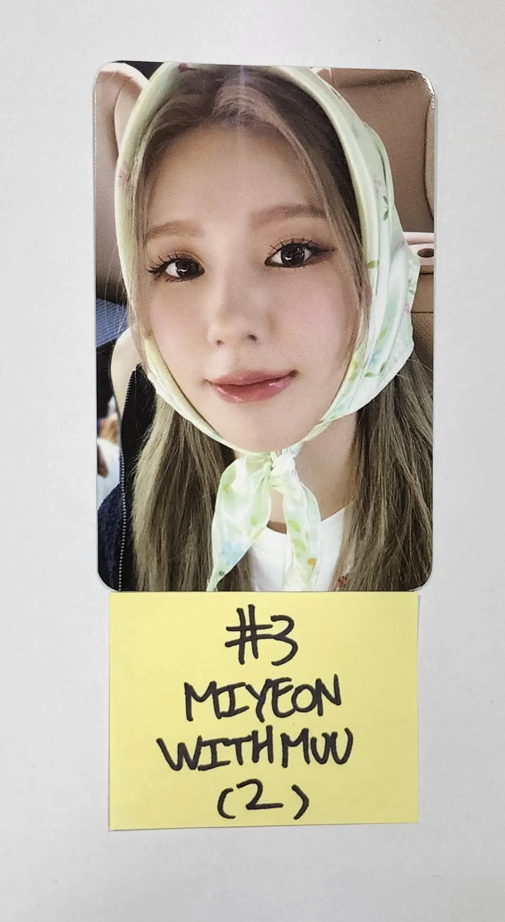 MIYEON [Of (g) I-DLE] "MY" 1st - Withmuu Luckydraw Event Photocard - HALLYUSUPERSTORE