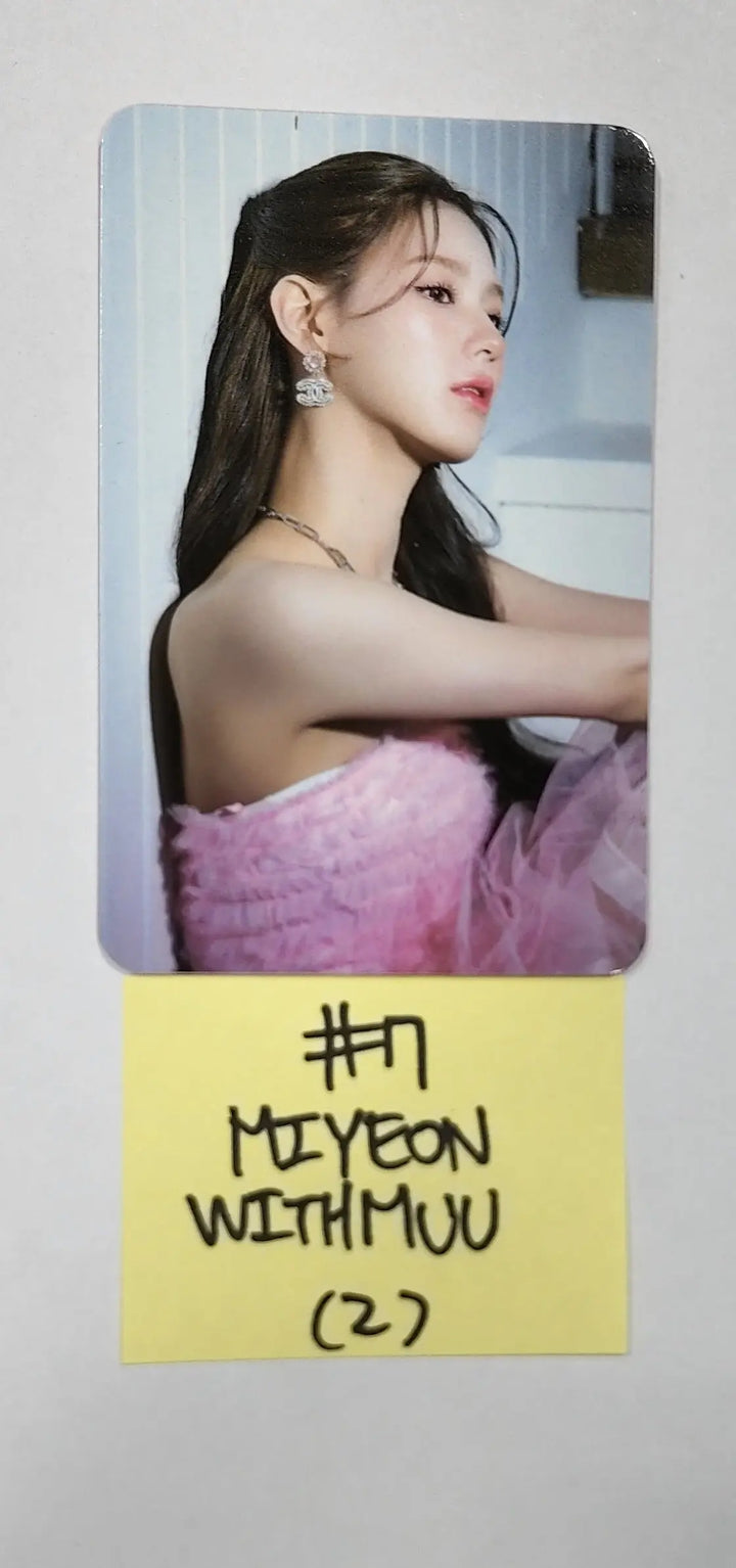 MIYEON [Of (g) I-DLE] "MY" 1st - Withmuu Luckydraw Event Photocard - HALLYUSUPERSTORE