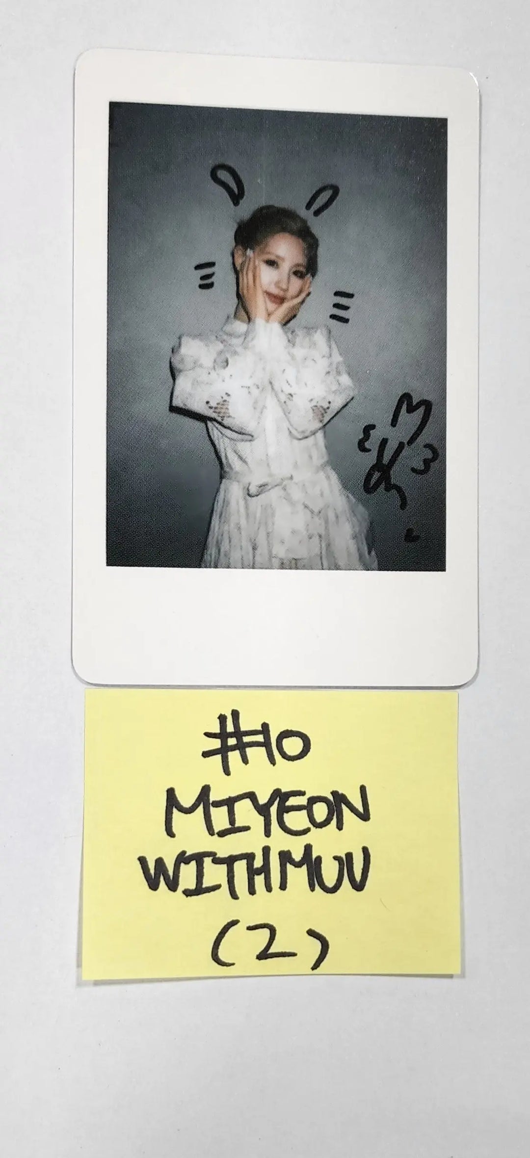 MIYEON [Of (g) I-DLE] "MY" 1st - Withmuu Luckydraw Event Photocard - HALLYUSUPERSTORE