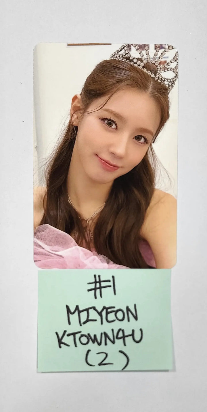 MIYEON [Of (g) I-DLE] "MY" 1st - Ktown4U Fansign Event Photocard - HALLYUSUPERSTORE