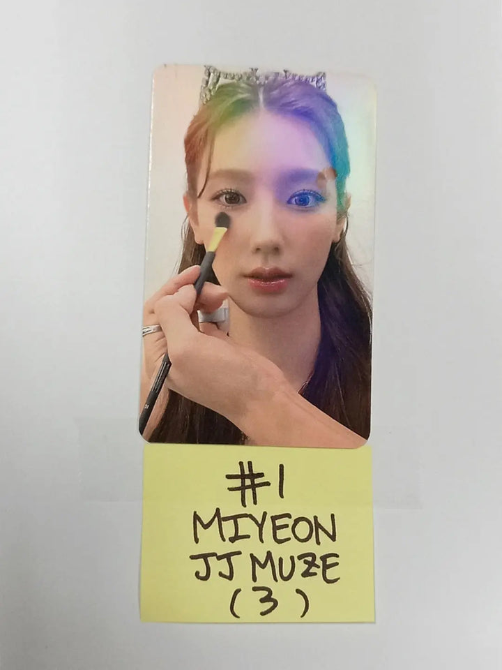 MIYEON [Of (g) I-DLE] "MY" 1st - JJMuze Fansign Event Hologram Photocard - HALLYUSUPERSTORE
