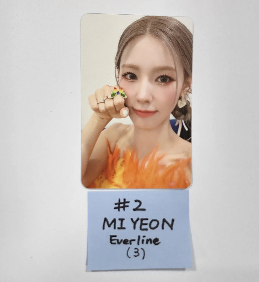 MIYEON [Of (g) I-DLE] "MY" 1st - Everline Luckydraw Event Photocard - HALLYUSUPERSTORE