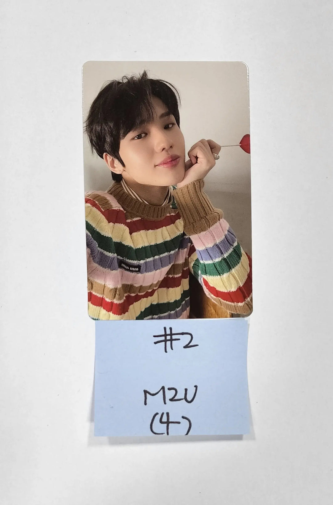 TNX "WAY UP" 1st Mini - M2U Fansign Event Photocard - HALLYUSUPERSTORE
