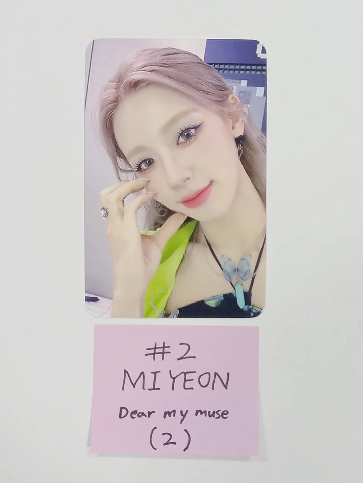 MIYEON [Of (g) I-DLE] "MY" 1st - Dear My Muse Fansign Event Photocard - HALLYUSUPERSTORE