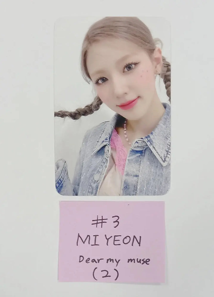 MIYEON [Of (g) I-DLE] "MY" 1st - Dear My Muse Fansign Event Photocard - HALLYUSUPERSTORE