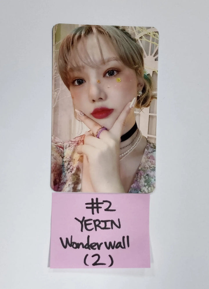 YERIN "ARIA" - Wonderwall Fansign Event Photocard - HALLYUSUPERSTORE