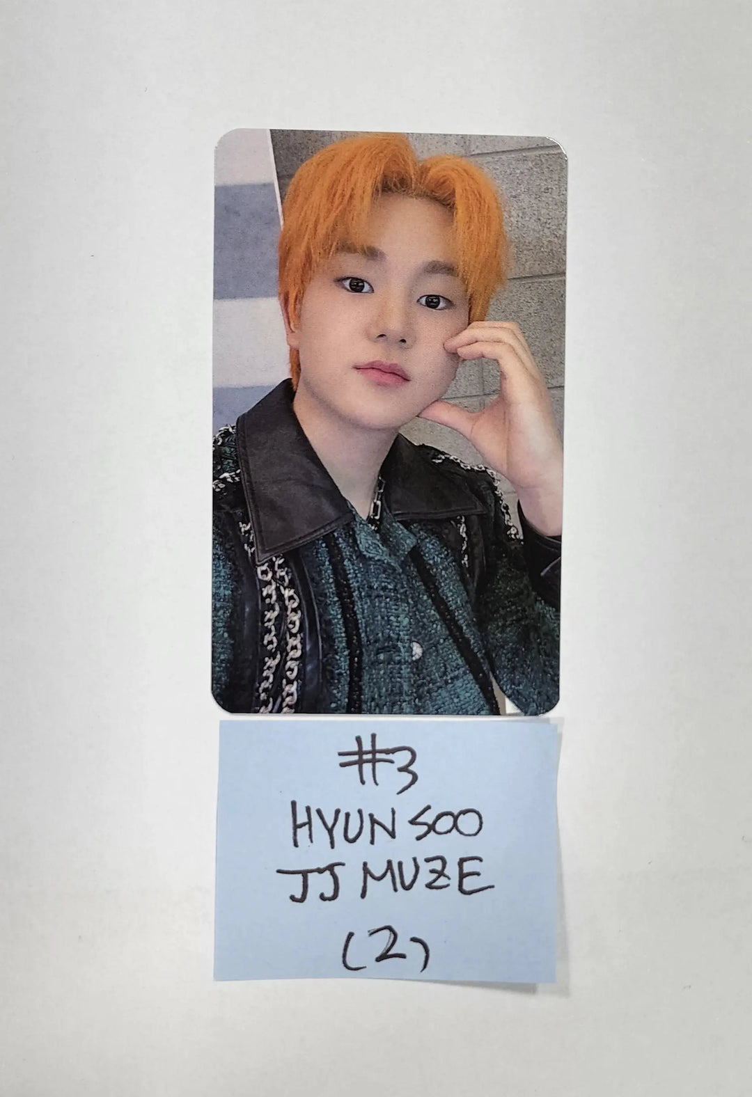 TNX "WAY UP" 1st Mini - JJ Muze Fansign Event Photocard - HALLYUSUPERSTORE