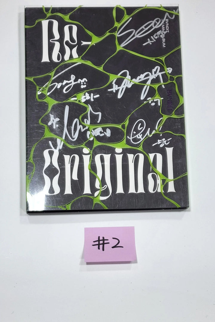 BVNDIT "Re-Original" - Hand Autographed(Signed) Promo Album - HALLYUSUPERSTORE