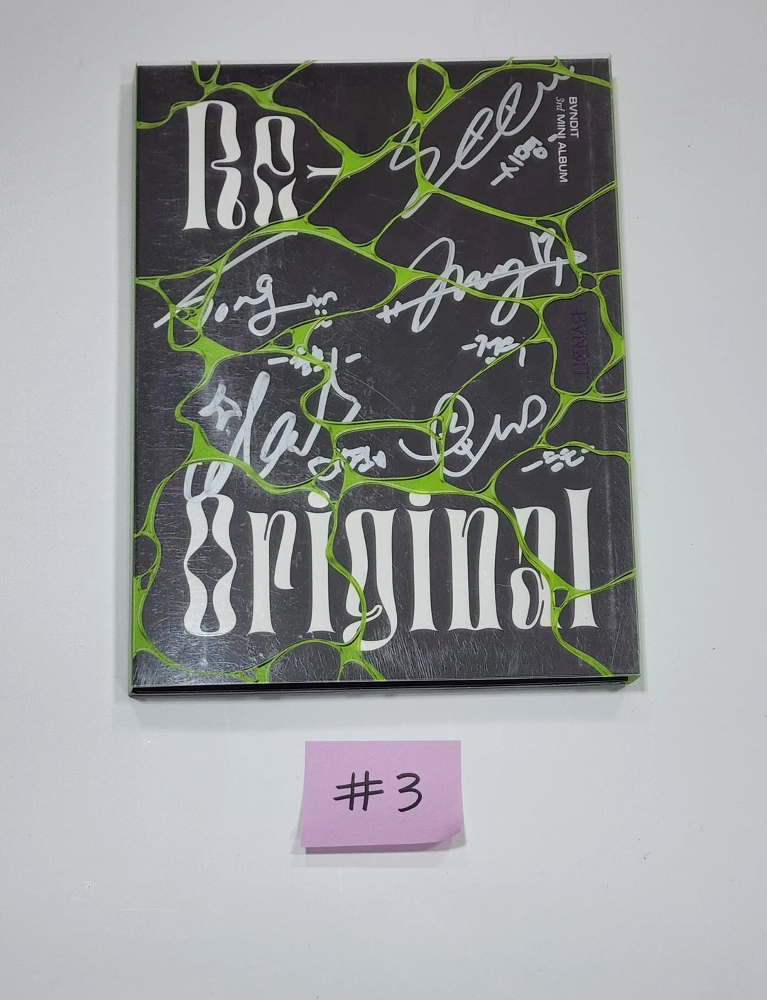 BVNDIT "Re-Original" - Hand Autographed(Signed) Promo Album - HALLYUSUPERSTORE