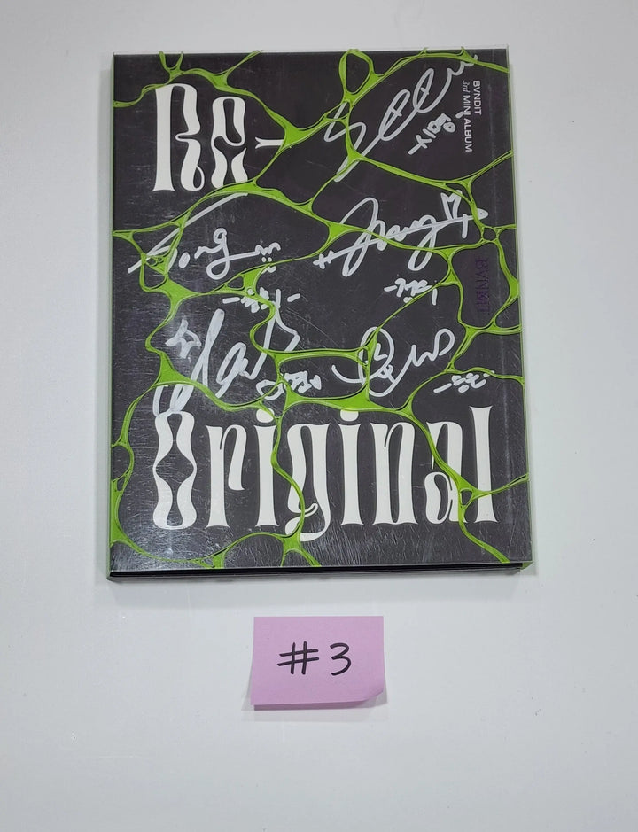 BVNDIT "Re-Original" - Hand Autographed(Signed) Promo Album - HALLYUSUPERSTORE