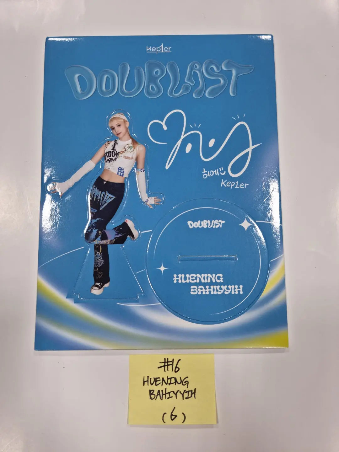 Kep1er "DOUBLAST" 2st - Official Photocard [Pop-Up Card, Photo Stand] - HALLYUSUPERSTORE