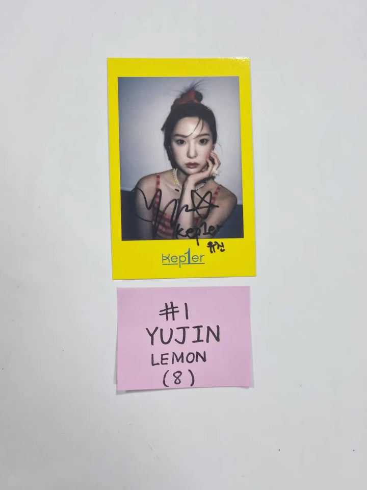 Kep1er "DOUBLAST" 2nd - Pop-Up Store &amp; Cafe In Kep1er ISLAND Polaroid Type Photocard - HALLYUSUPERSTORE
