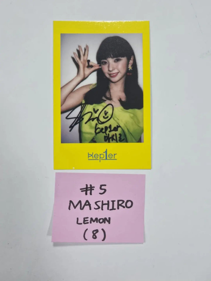Kep1er "DOUBLAST" 2nd - Pop-Up Store &amp; Cafe In Kep1er ISLAND Polaroid Type Photocard - HALLYUSUPERSTORE
