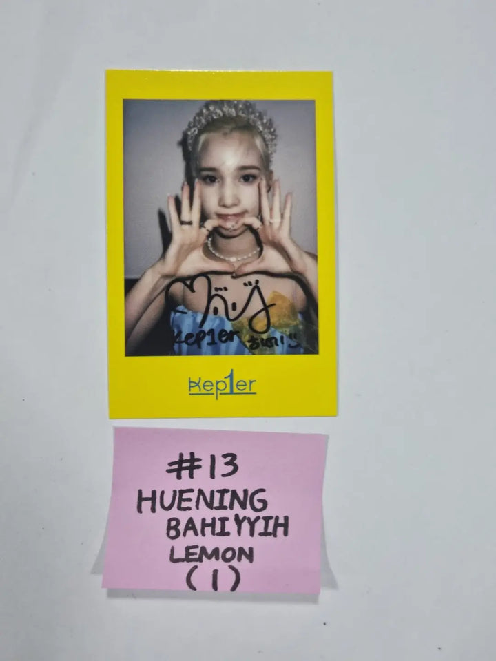 Kep1er "DOUBLAST" 2nd - Pop-Up Store &amp; Cafe In Kep1er ISLAND Polaroid Type Photocard - HALLYUSUPERSTORE