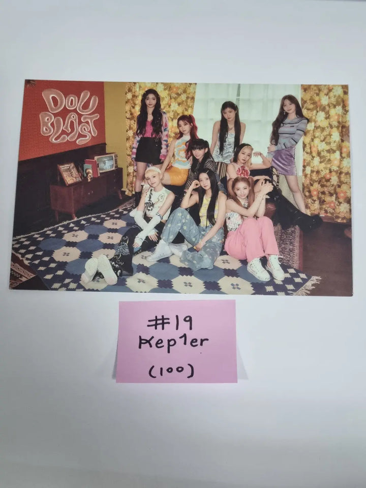 Kep1er "DOUBLAST" 2nd - Pop-Up Store &amp; Cafe In Kep1er ISLAND Polaroid Type Photocard - HALLYUSUPERSTORE