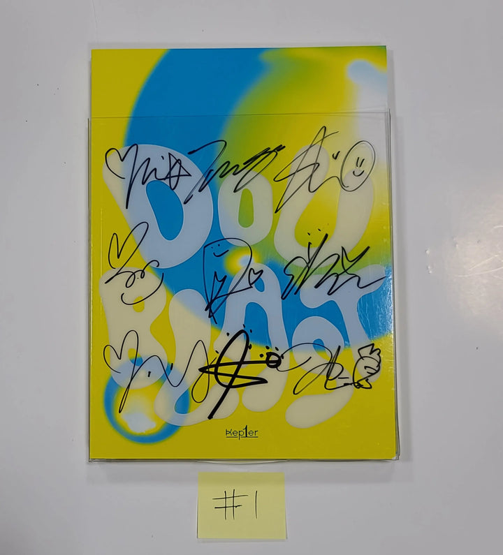 Kep1er "DOUBLAST" 2nd Mini Album - Hand Autographed(Signed) Promo Album - HALLYUSUPERSTORE