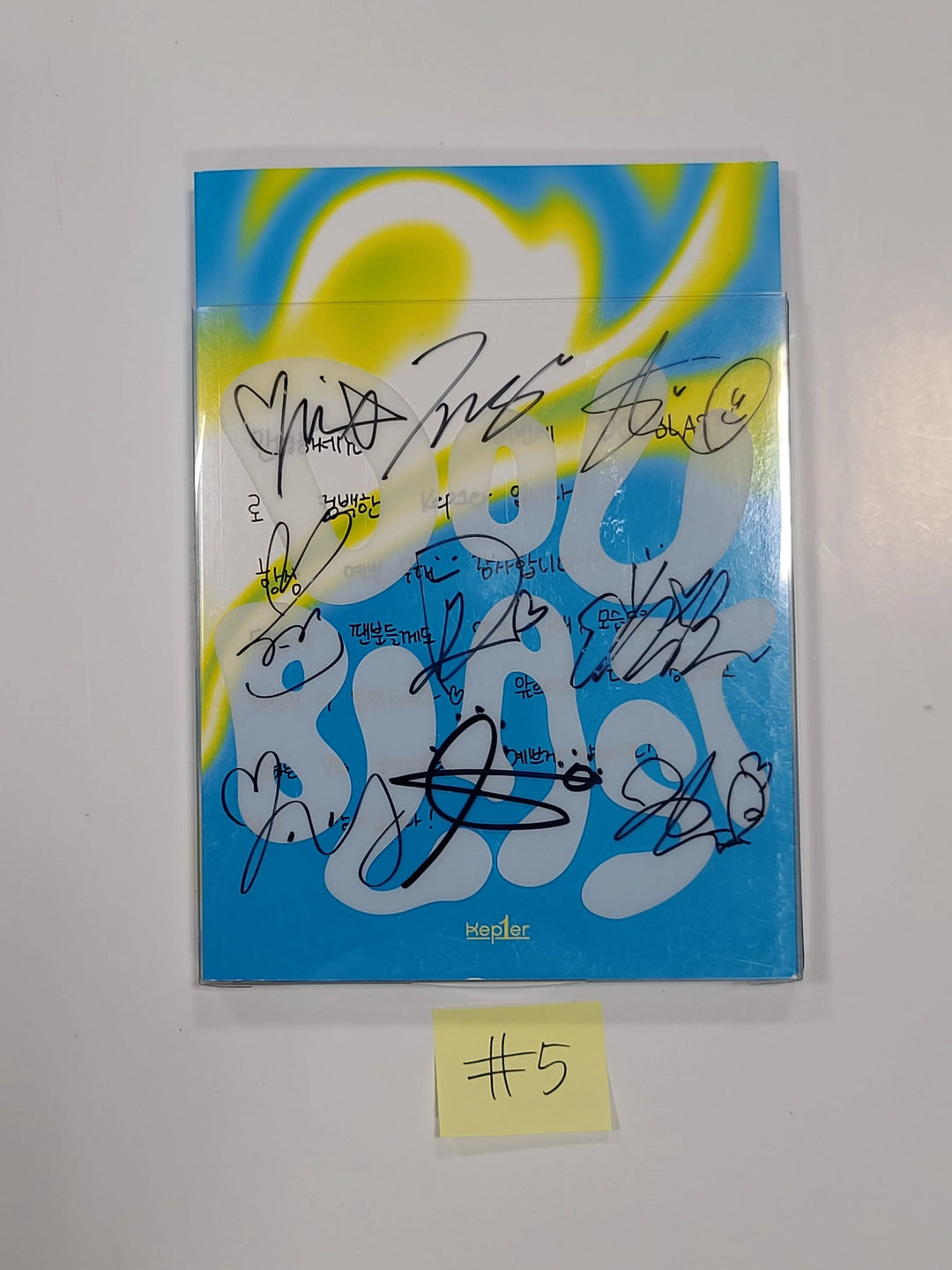 Kep1er "DOUBLAST" 2nd Mini Album - Hand Autographed(Signed) Promo Album - HALLYUSUPERSTORE