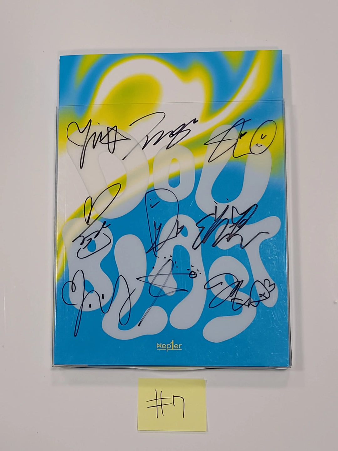 Kep1er "DOUBLAST" 2nd Mini Album - Hand Autographed(Signed) Promo Album - HALLYUSUPERSTORE