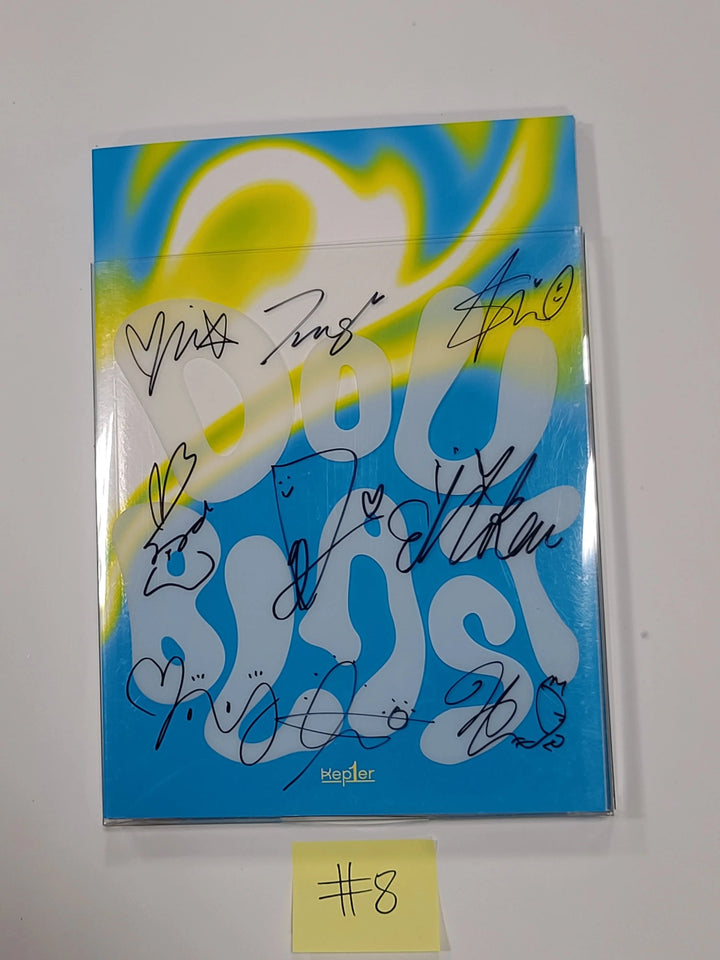 Kep1er "DOUBLAST" 2nd Mini Album - Hand Autographed(Signed) Promo Album - HALLYUSUPERSTORE